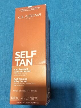 Clarins Self-Tanning Milky Lotion - NIB